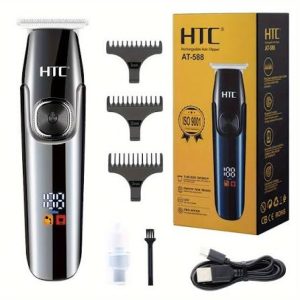 HTC Hair Clipper and Beard Trimmer for Men - AT-588