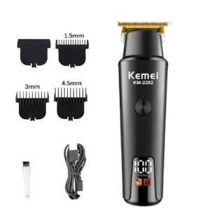 Kemei KM-2282 Professional Rechargeable Hair & Beard Trimmer